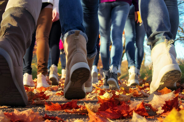 Děvčata ze školní jídelny opět v akci 10 000 kroků!